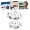 MAGICLULU 2Pcs Ventilation Cover Adjustable Louvered Vent Grille for Rv