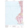 YellowMaps Redondo Beach CA topo map, 1:24000 Scale, 7.5 X
