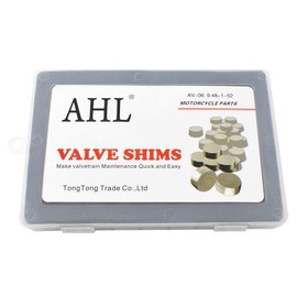 AHL 9.48mm O.D. 1.20mm-4.00mm Thick Adjustable Valve Shim Kit for Kawasaki VN800B Vulcan 800 Classic 1996-2005 (52pcs)