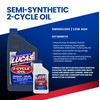 Lucas Oil (10110-6PK Semi-Synthetic 2-Cycle Oil - 1 Quart, (Pack