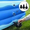 3 Set Air Pump Nozzles for Inflatables, Black Air Pump