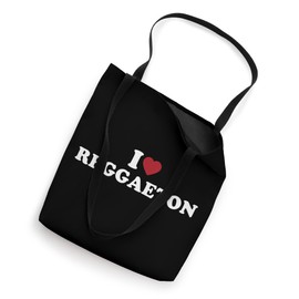 I Love Reggaeton, I Heart Reggaeton Tote Bag