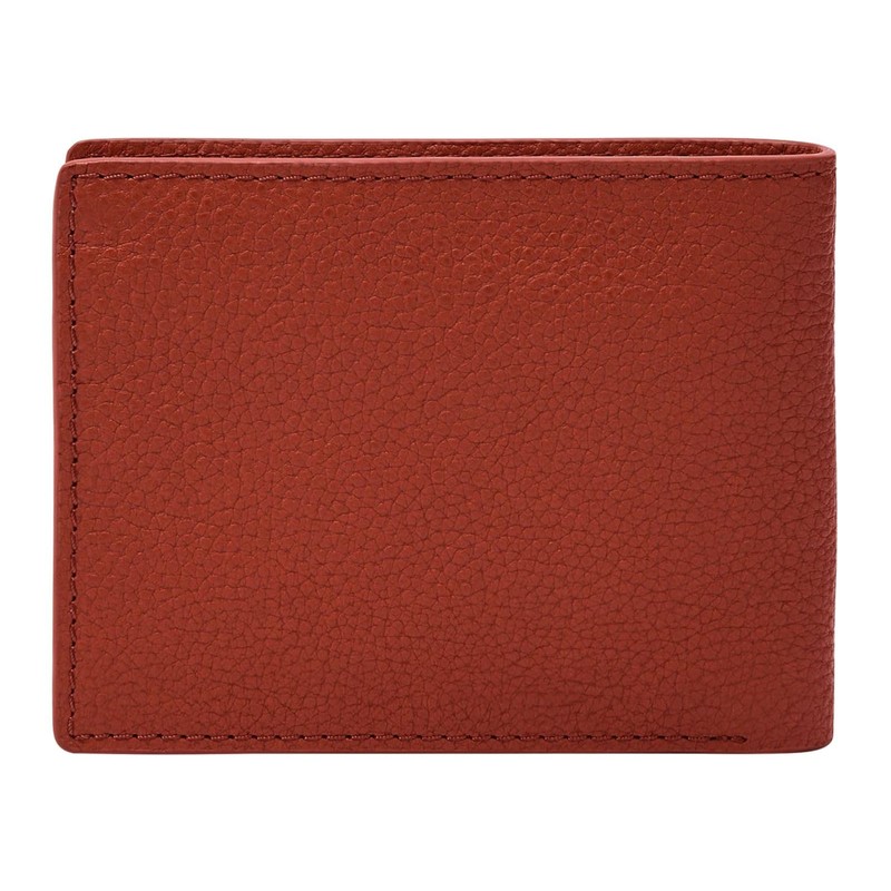 Fossil Anderson Bifold Orange Multi, Orange Multi, Fashionable