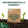 OrientLeaf Laundry Detergent Sheets Fresh Scent, Eco-Friendly, Powerful Cleaning, Up