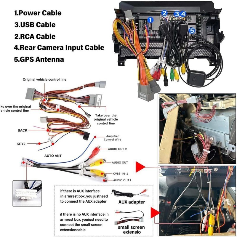 LeeKooLuu FOR HONDA ACCORD 2008-2012 ANDROID AUTO APPLE CARPLAY CAR