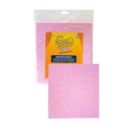 Scrub Daddy Damp Duster Duster, Washable Duster with Grooves, Household Cleaning Utensils for Wooden Blinds, Radiators and Mirrors, Spider Web Remover, Cleaning Sponge Antistatic, Towels x 1