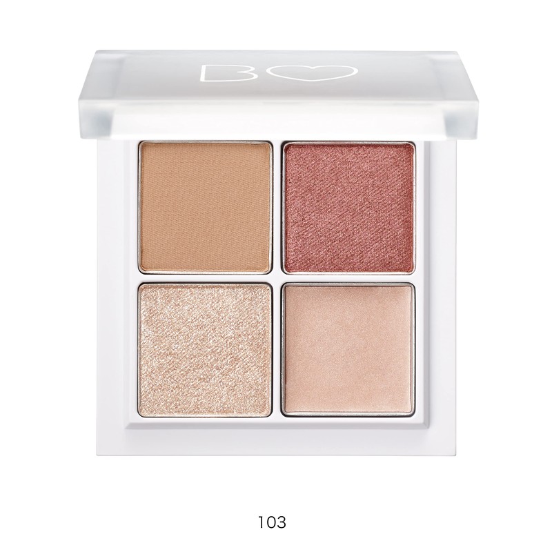 B IDOL, The Eye Palette, 103, Stunning Brown Red, 0.2