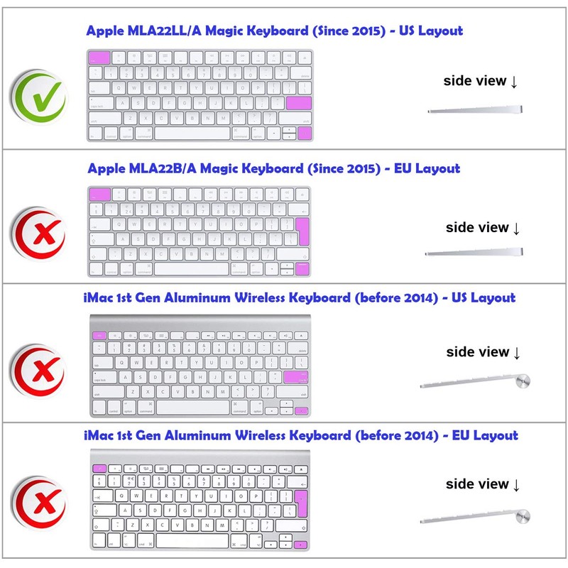 XSKN Final Cut Pro Shortcut Silicone Keyboard Cover Skin for