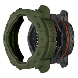 ISABAKE Case Cover for Garmin Instinct 3 50mm,Smartwatch Cover TPU Material, Easy to Install,Drop-Proof,Soft,Protective Cover for Garmin Instinct 3 50mm