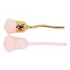 2pcs Nail Dust Remover Pink Rose Nail Powder Cleaning Brush