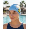 escualo Gorra para Natacion Unisex Adulto y Niño Modelo Pato