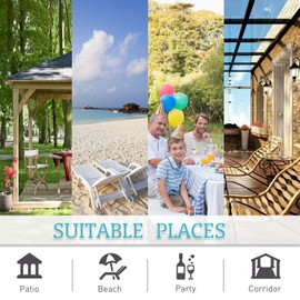 RYB HOME Blackout Outdoor Curtains - Heavy Duty Waterproof Windproof Privacy Curtains Insulated for Cabana Patio Door Lanai Terrace Garden Lawn Summer Holiday, W 150 x L 95, 1 Pc, Gray