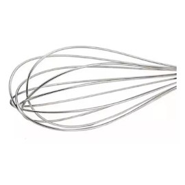 RIVERSOFY Batidor Globo Acero Pastel Reposteria Betun Cocina 23.5x5.5