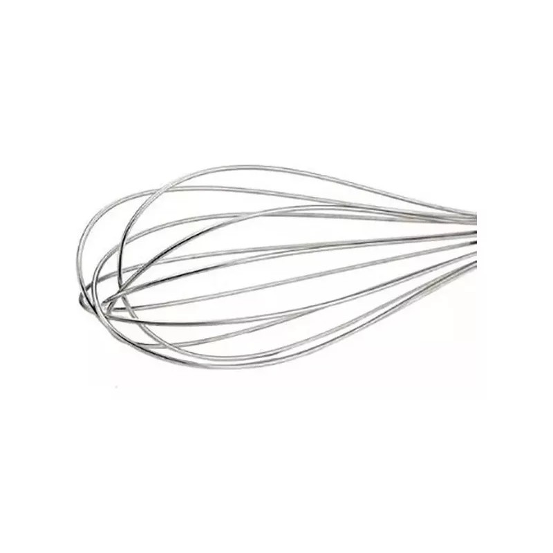 RIVERSOFY Batidor Globo Acero Pastel Reposteria Betun Cocina 23.5x5.5