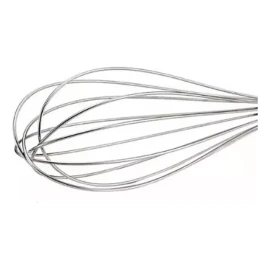 RIVERSOFY Batidor Globo Acero Pastel Reposteria Betun Cocina 23.5x5.5