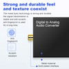Aswalling Portable 3.5mm Jack Coaxial Optical Fiber Digital to Analog