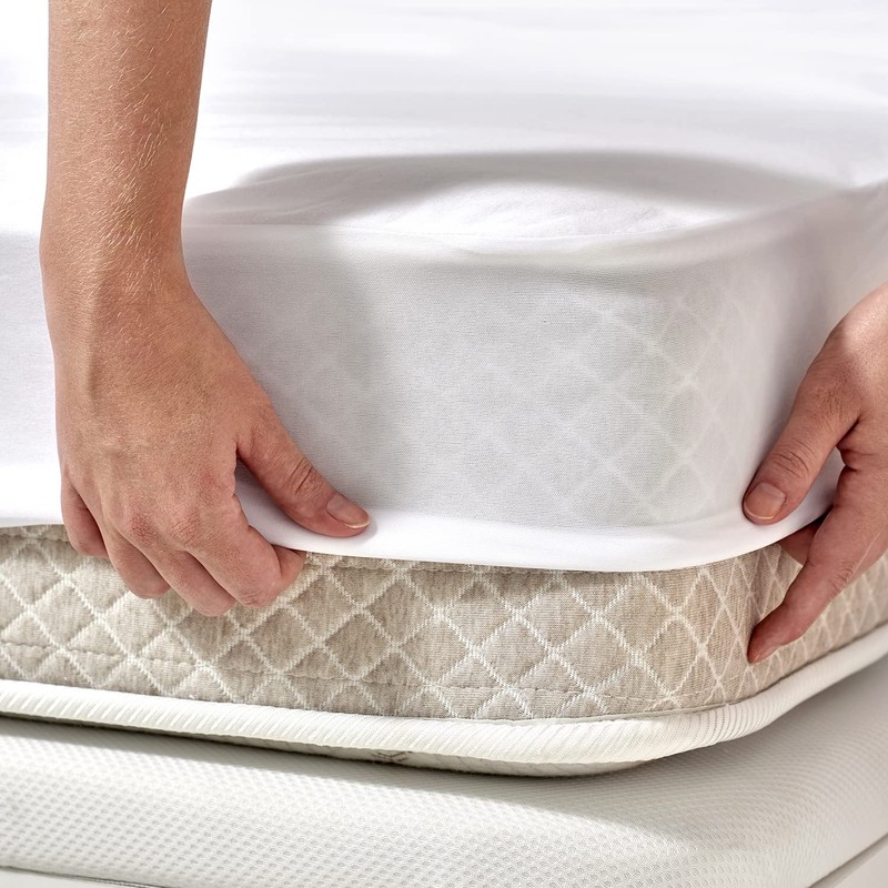Pikolin Home – Jersey Mattress Protector, 100% Cotton, Waterproof and