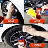 SONAX Tire Gloss Gel 235200 | Long-Lasting Rubber Conditioner for