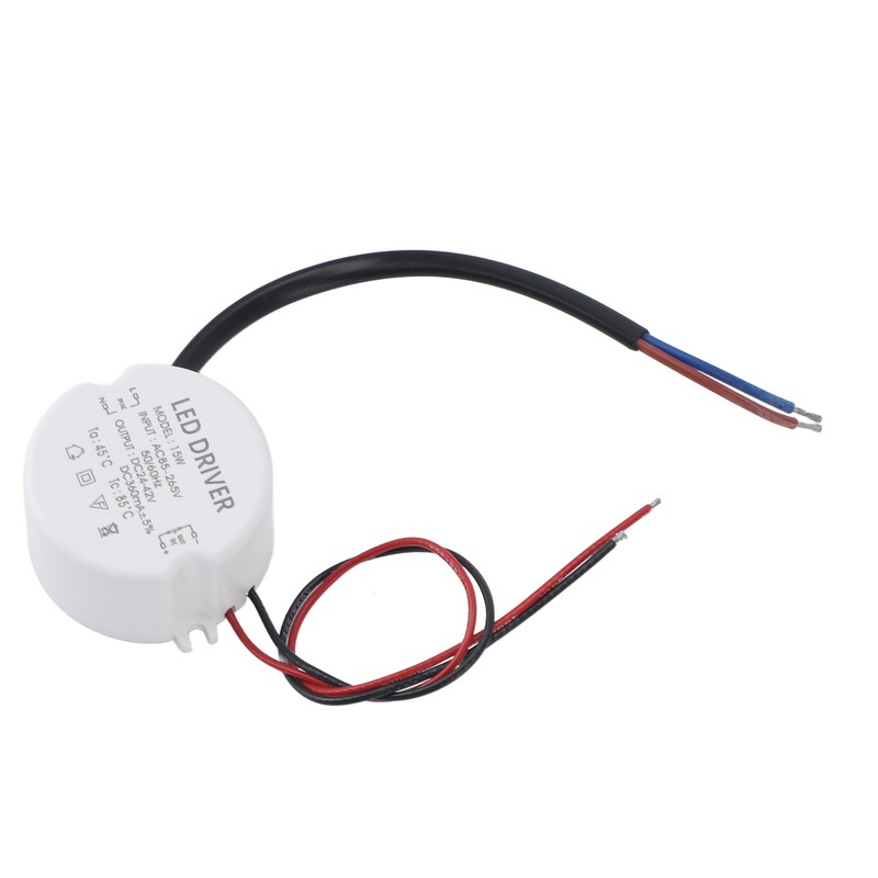 LED Power Supply Driver Waterproof Constant Voltage Transformer 360mA AC85‑265V