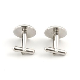 Blue Anchor Sailor Glass Cosplay Cufflinks