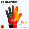 Vgo... 5 pairs Thermal Winter Work Gloves Palm Latex for
