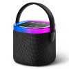 LENRUE US Instock Portable Bluetooth Speaker with RGB Lights, IPX5