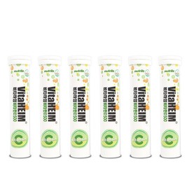 Vitaheim Germany Effervescent Vitamin C 500 20 Tablets 12 Bottles/Effervescent Vitamin C / 비타하임 독일 발포비타민C500 20정 12통발포비타민C