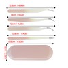 4pcs Eyelash Tweezers Set Stainless Steel False Eyelash Extension Tweezers