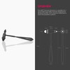 MDF555BO11 (Black Out) Tromner Neuro Stitch