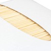 Relaxdays Wooden Toothpicks, Set of 5000, Thin Dental Woods, for