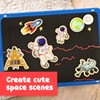 SPARK & WOW Wooden Magnets - Space - Set of