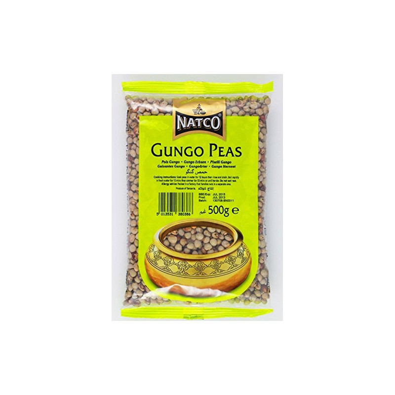 Natco Gungo Peas 500g