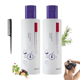 Detroitrain Anti-Dandruff Oil Control Shampoo, Anti Hair Loss Volumizing Shampoo, Strengthens Roots, Promotes Hair Growth, Oil Control Formula for Men
