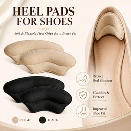 Heel Pads for Shoes, 12Pcs Heel Grips Inserts for Loose Shoes