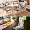 Dioxide Dining Chair Slipcovers, Removable Washable Dining Chair Covers Set