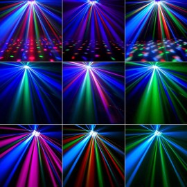 LaluceNatz DJ Party Stage light - 30W Colorful DJ Lighting Beam Effect by Sound Activate...