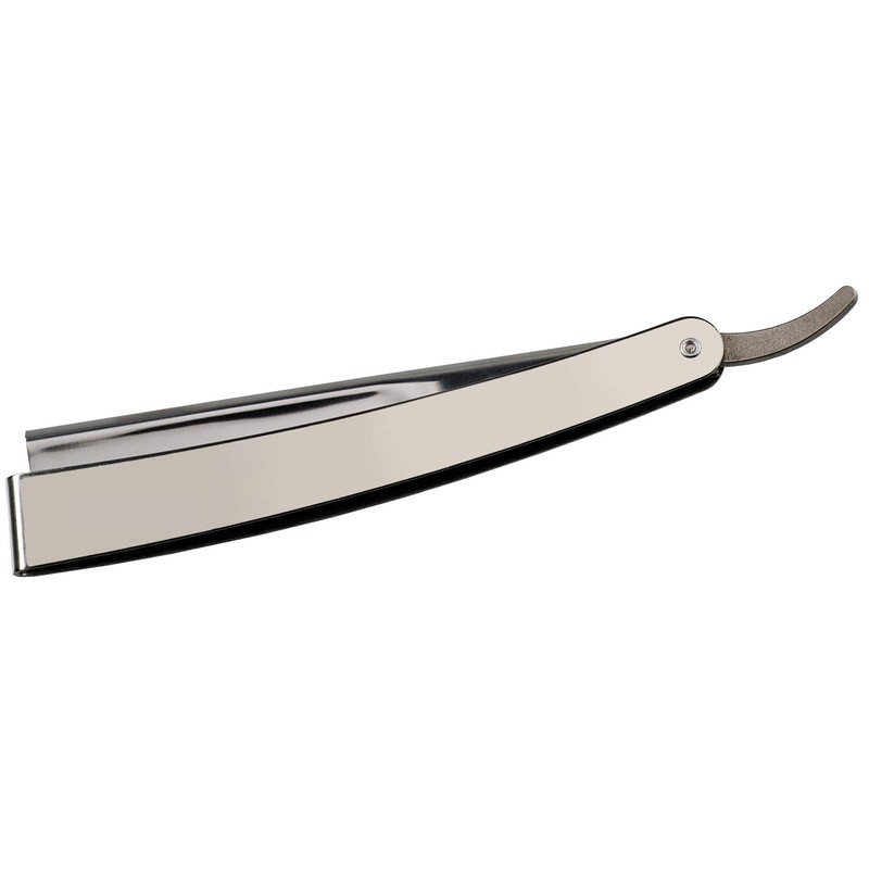 Fripac Steel Razor in Silver - Folding Blade Razor for