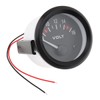 ePathChina 2" 52MM 12V 8~16V Universal LED Electrical Car Voltmeter