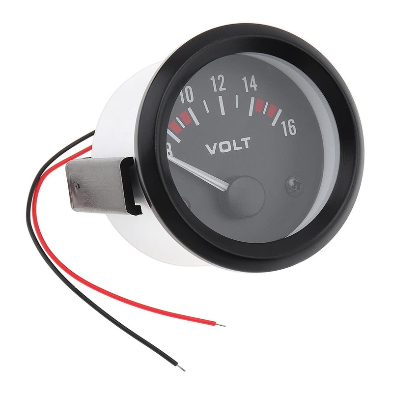 ePathChina 2" 52MM 12V 8~16V Universal LED Electrical Car Voltmeter