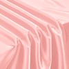 Horbaunal Pink Satin Tablecloth 60 x 102 Inches Rectangle Table