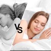 2 Pack White Silk Pillowcases, Satin Pillowcase for Hair and