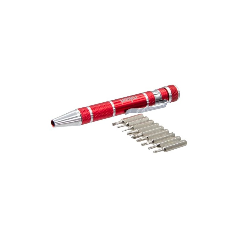 Rolson 28226 9-in-1 Precision Screwdriver-Multiple Colours