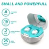 Double Direct Charging Hearing Aid Earphone Ear Aid White Layered