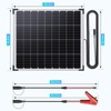 60W 12V Solar Panel Kit, 2PCS 30W Solar Battery Maintainer