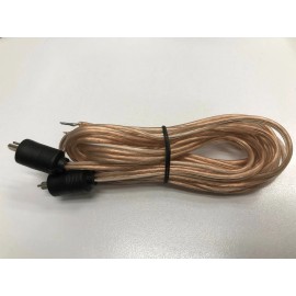 unbranded Pair Bang Olufsen Type Speaker Cables 2 Pin DIN Male - 10ft Long - High Quality