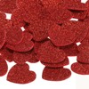 PATIKIL 1"x1" Heart Foam Stickers, 120Pcs EVA Self Adhesive Glitters