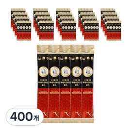 Poongnyeonbogam 6-year-old Korean red ginseng essence Today Good Time Gold Red Ginseng Sticks bulk packaging, 10g, 400 units / 풍년보감 6년근 고려홍삼정 진액 투데이굿타임 골드 홍삼스틱 벌크포장, 10g, 400개