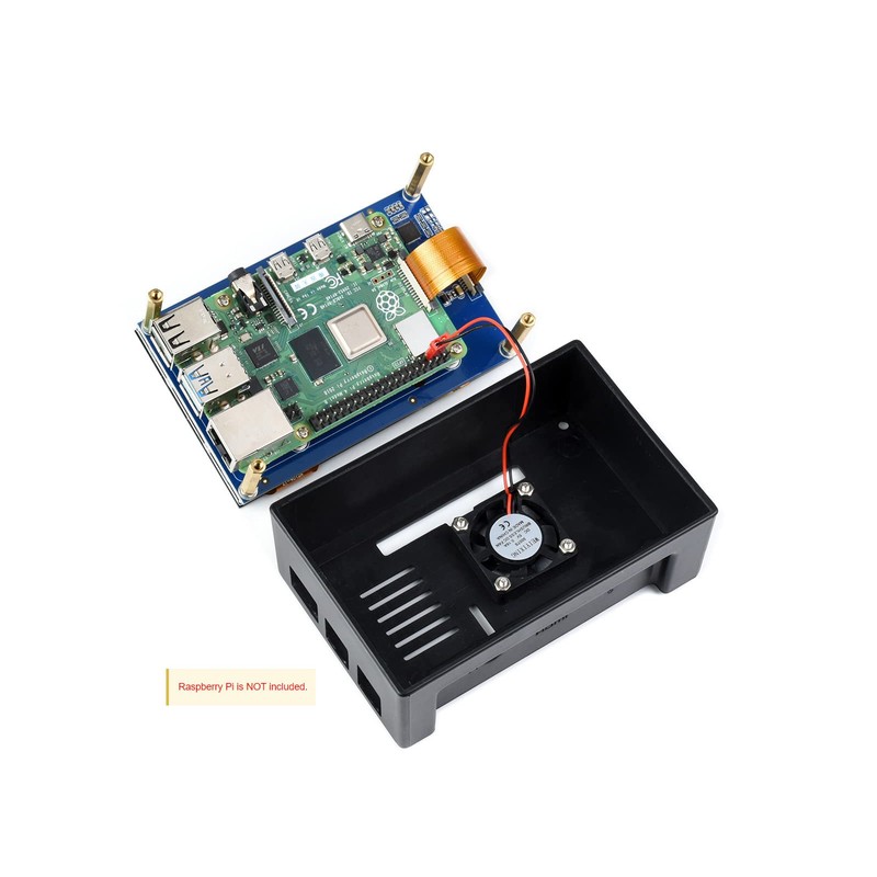 visualización LCD DSI de 4.3 pulgadas con funda para Raspberry