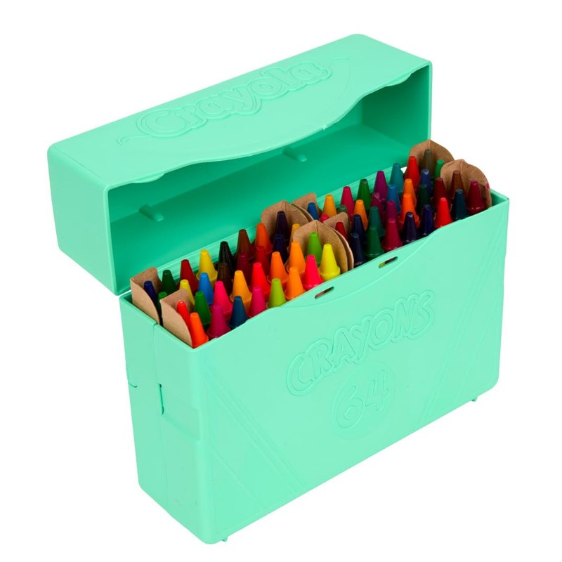 Crayola Crayon Box (64 Count), With Limited Edition Colors &