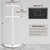 Universal Corner TV Floor Stand with Swivel Mount for 32-65